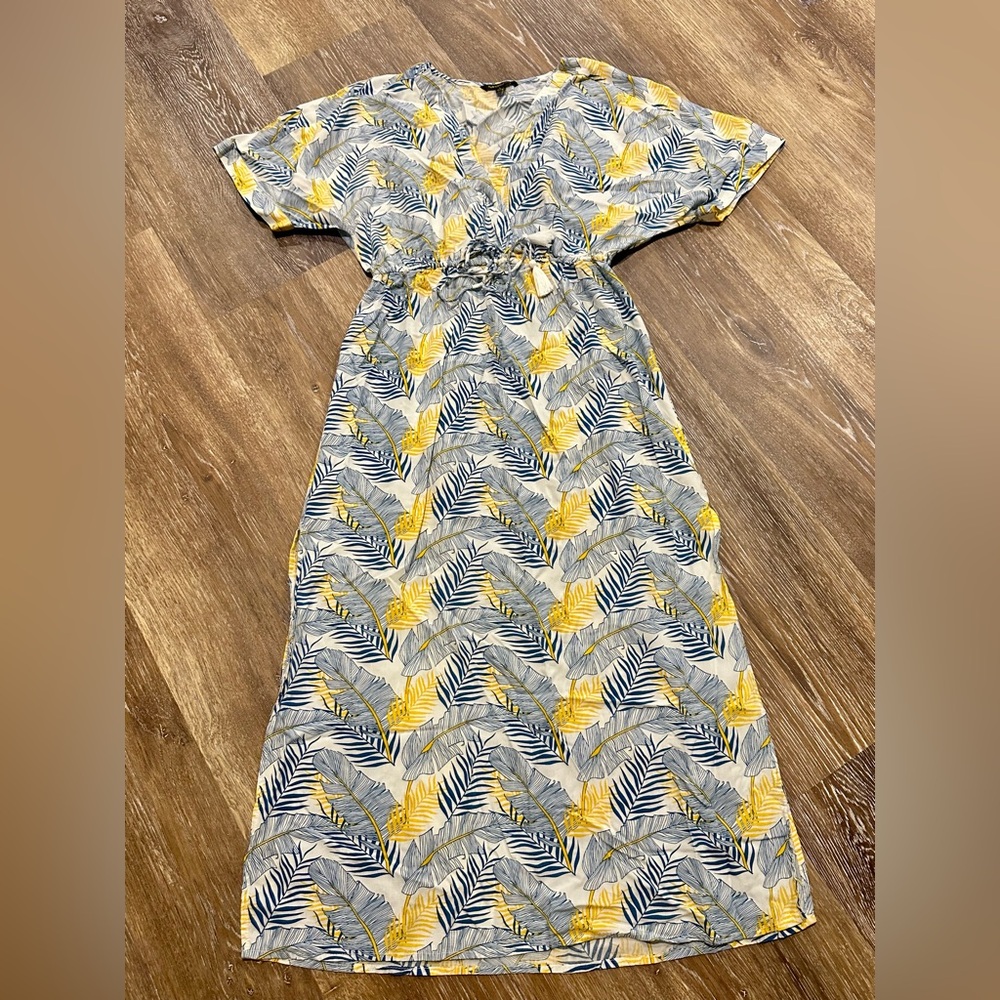 Spiaggia Dolce palm Tropical dress